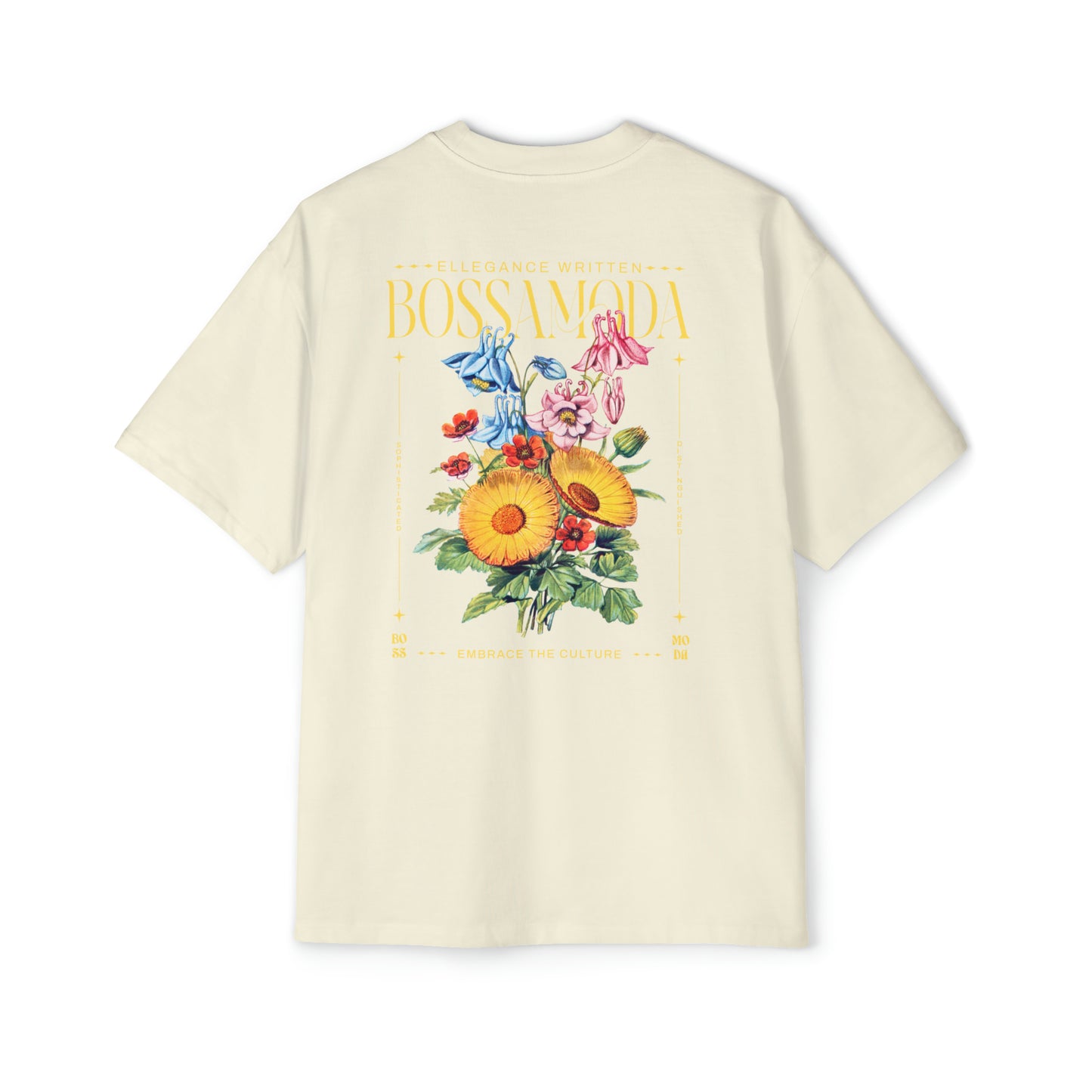 *Sophisticated Flower's Oversized Tee