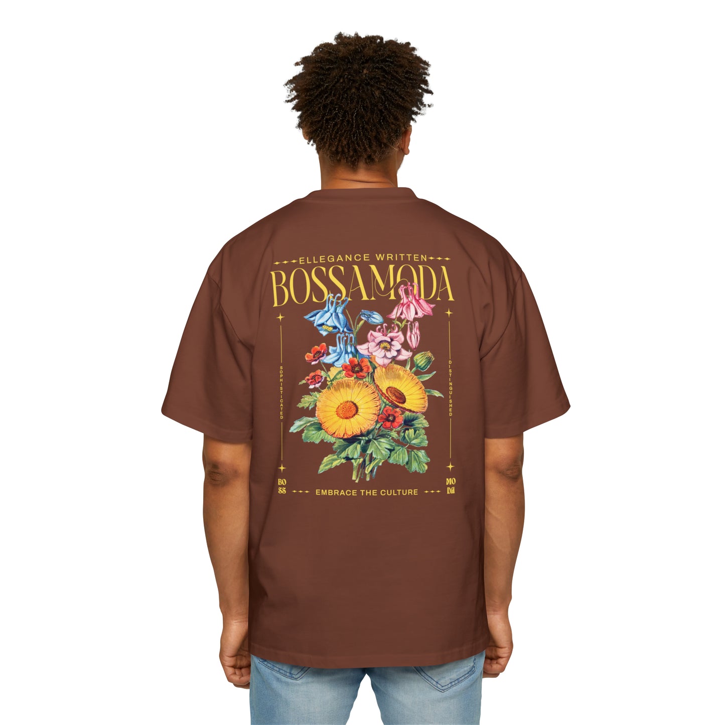 *Sophisticated Flower's Oversized Tee