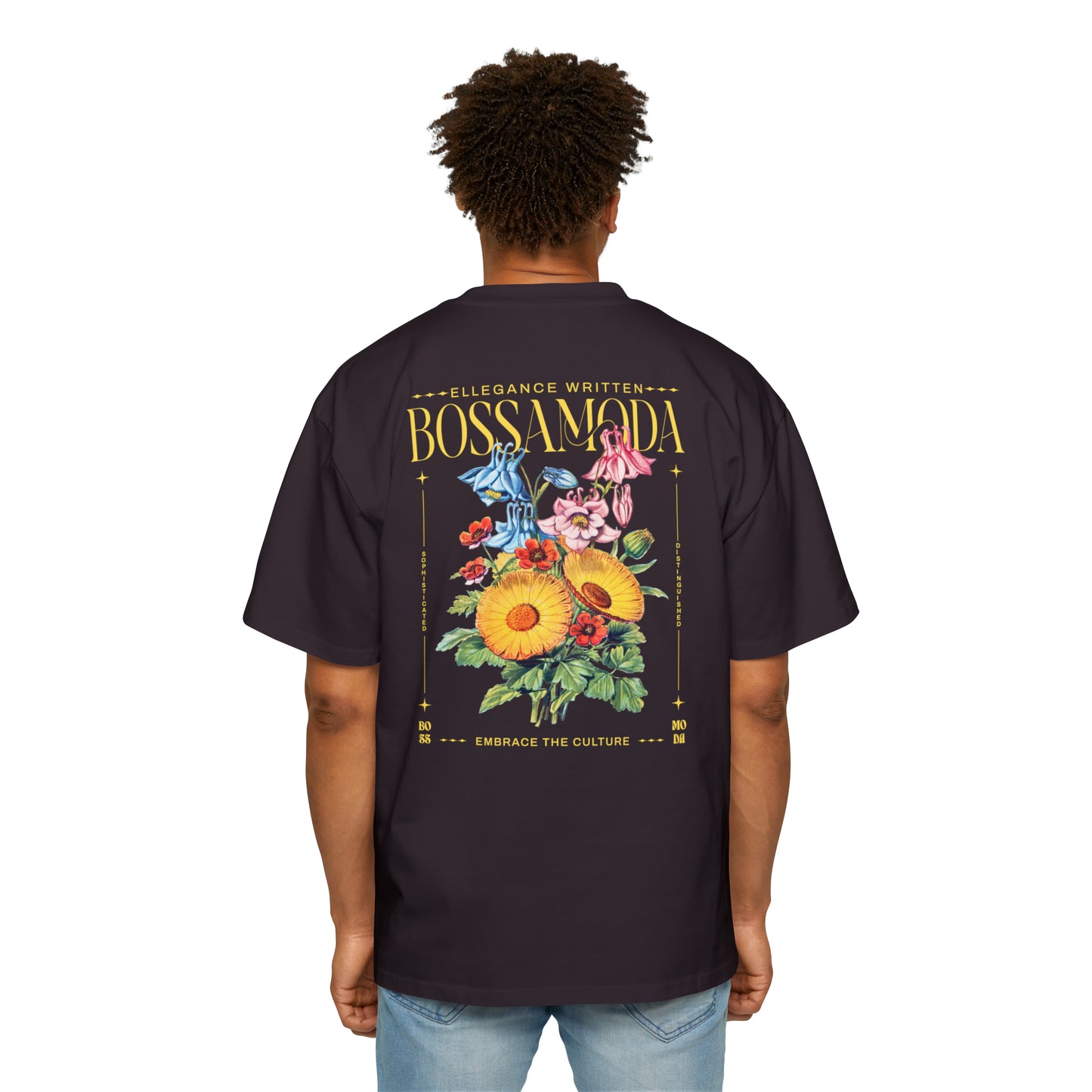 *Sophisticated Flower's Oversized Tee