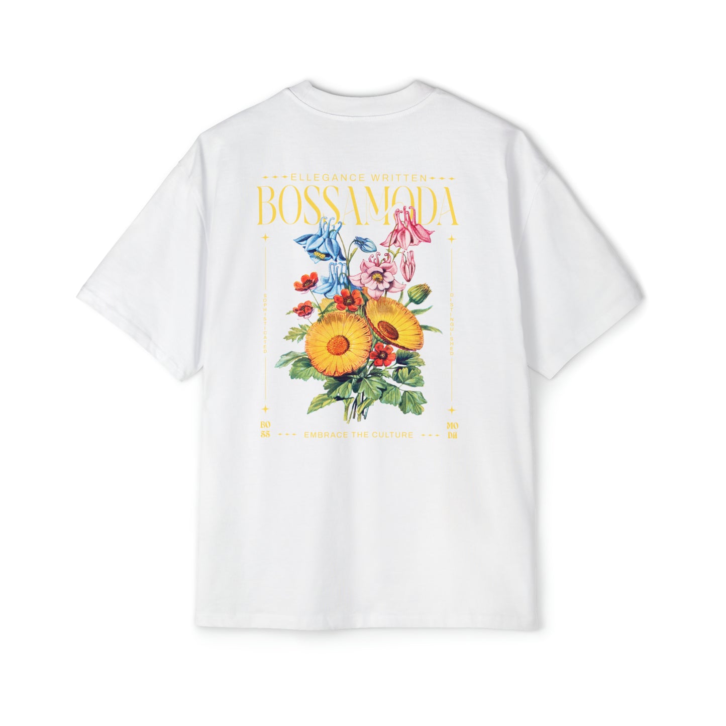 *Sophisticated Flower's Oversized Tee