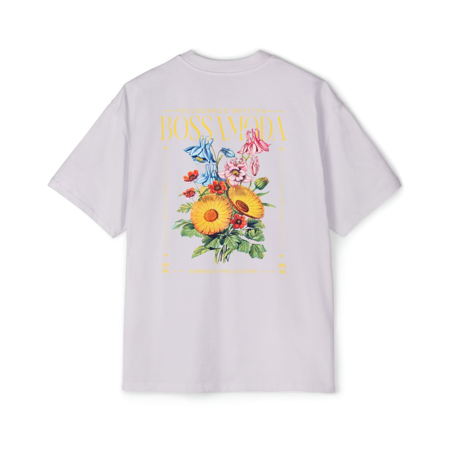 *Sophisticated Flower's Oversized Tee