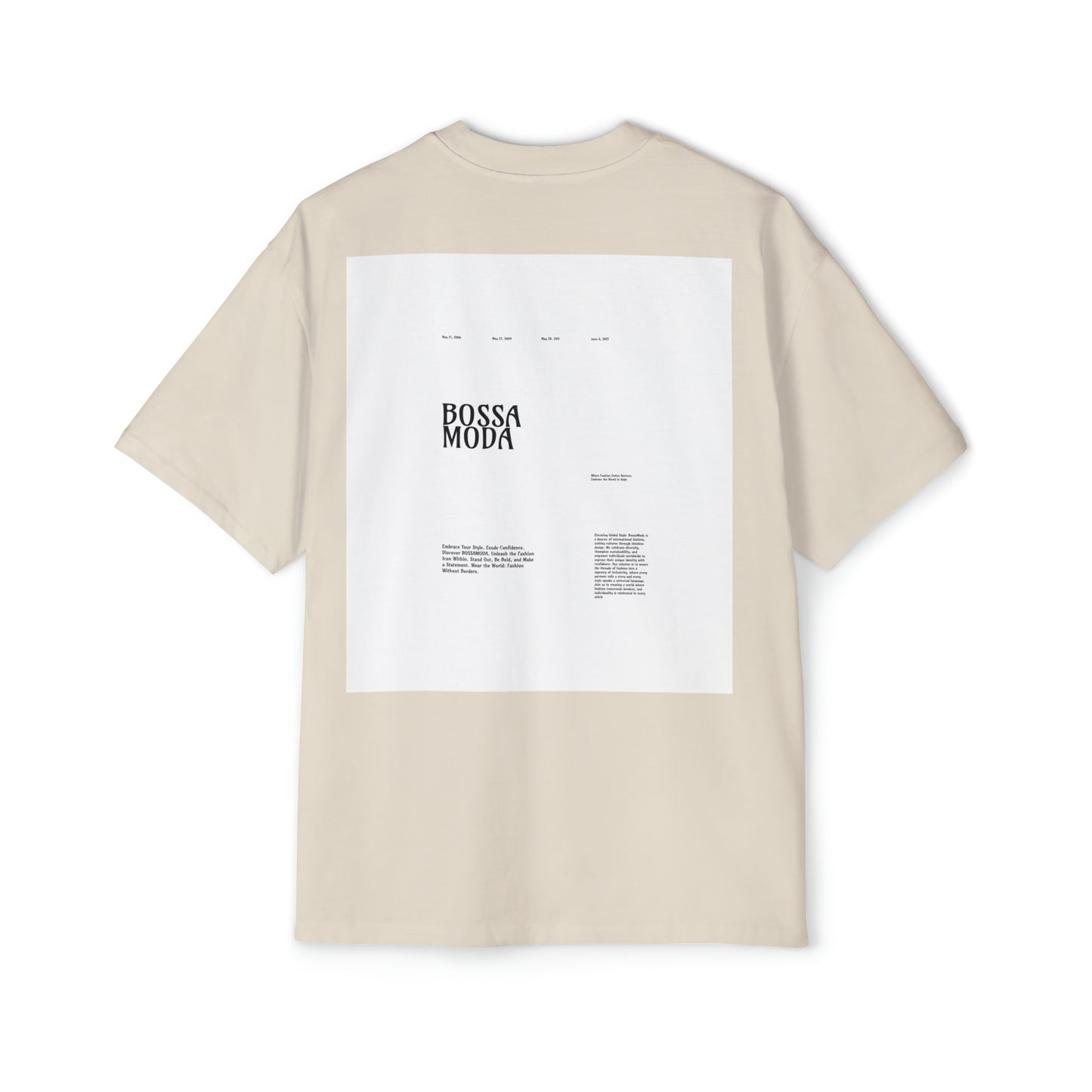 BossaModa Oversized Tee