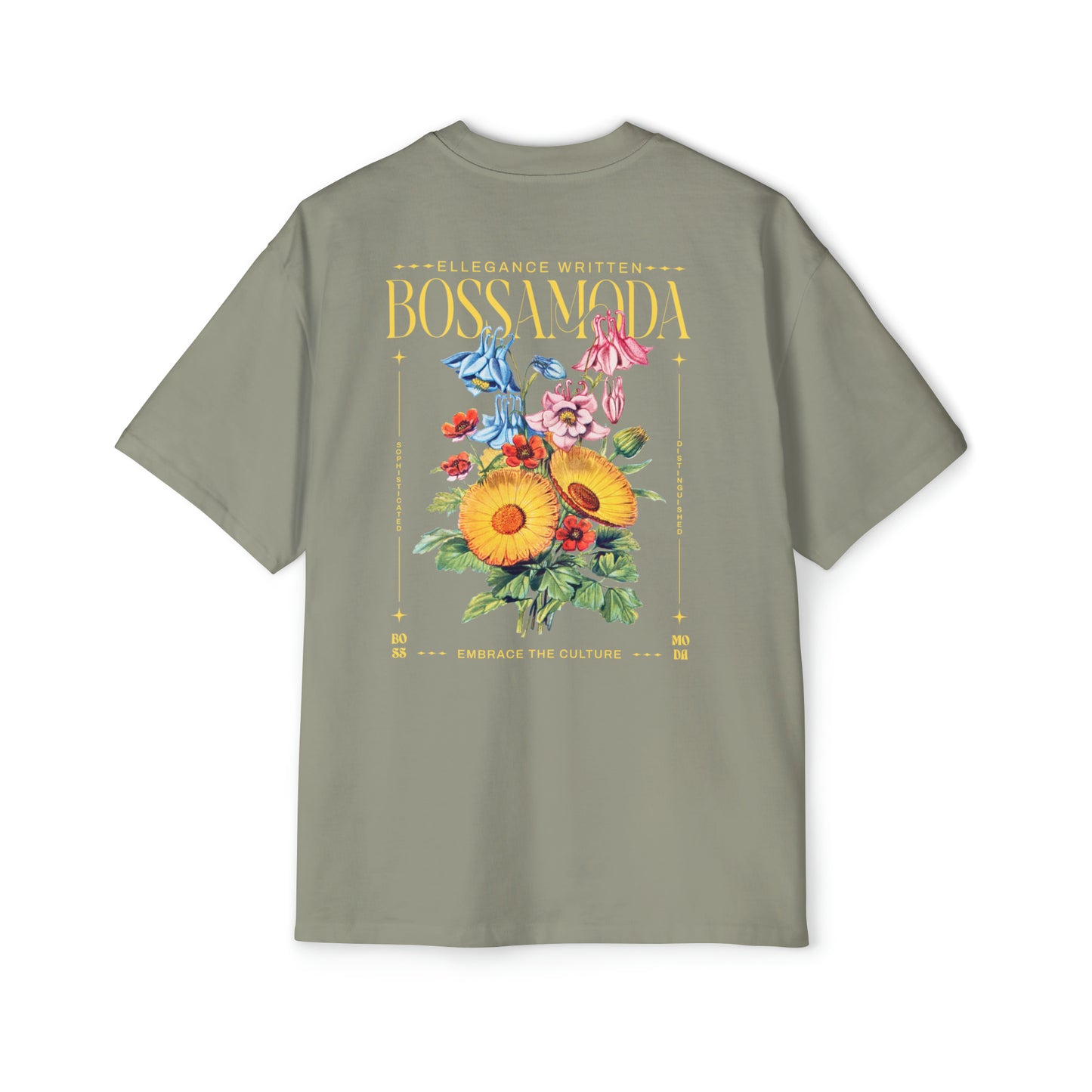 *Sophisticated Flower's Oversized Tee