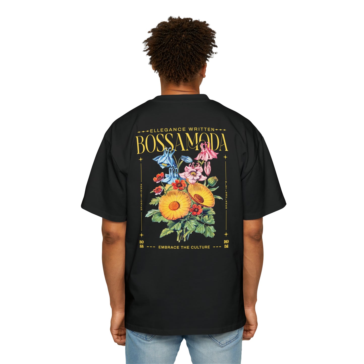 *Sophisticated Flower's Oversized Tee