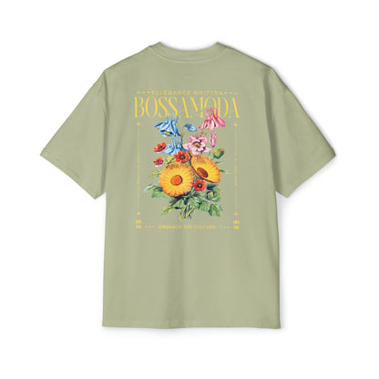 *Sophisticated Flower's Oversized Tee